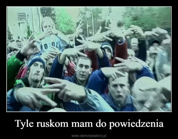
    Tyle ruskom mam do powiedzenia