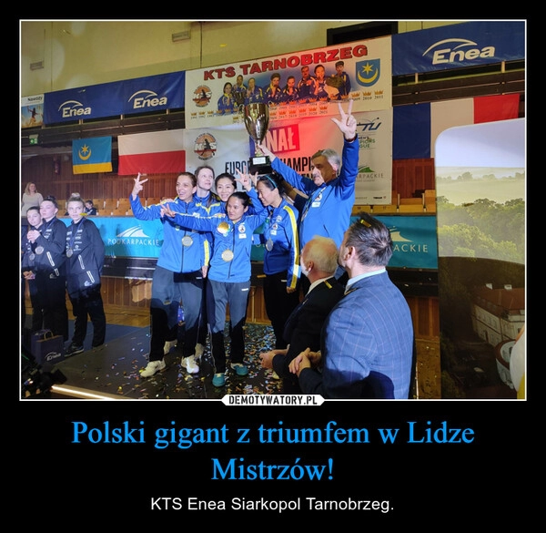 
    Polski gigant z triumfem w Lidze Mistrzów!