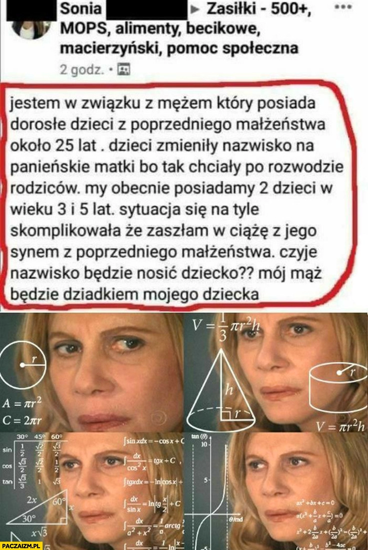 
    Jestem w związku z mężem który posiada dorosłe dzieci sytuacja się skomplikowała, że zaszłam w ciążę z jego synem