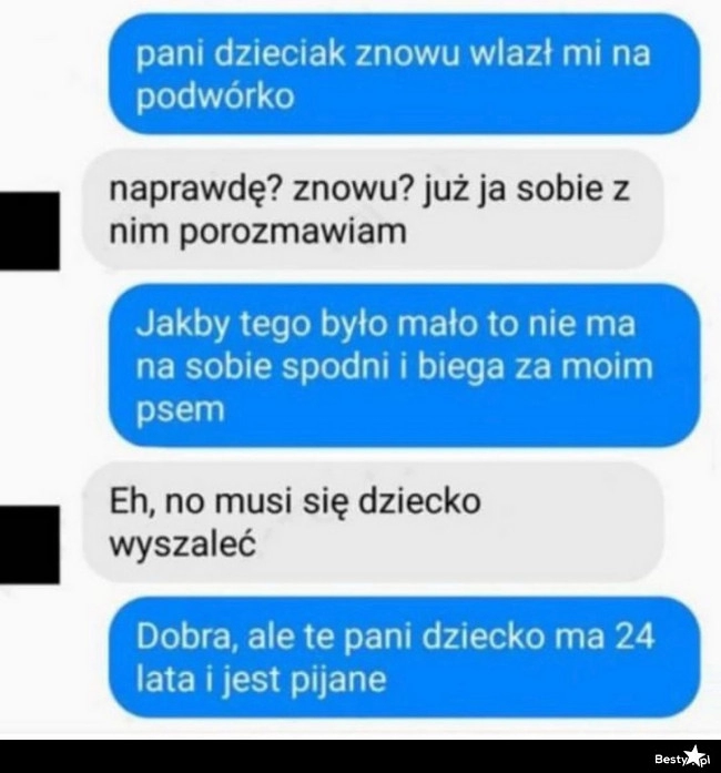 
    Dziecko sąsiadki 