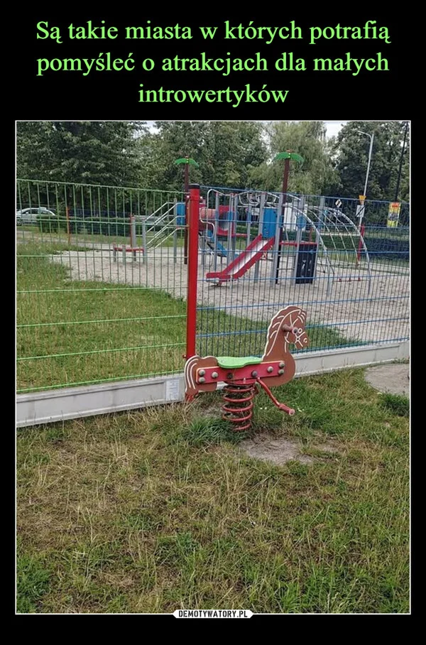 Są takie miasta w których potrafią pomyśleć o atrakcjach dla małych introwertyków
