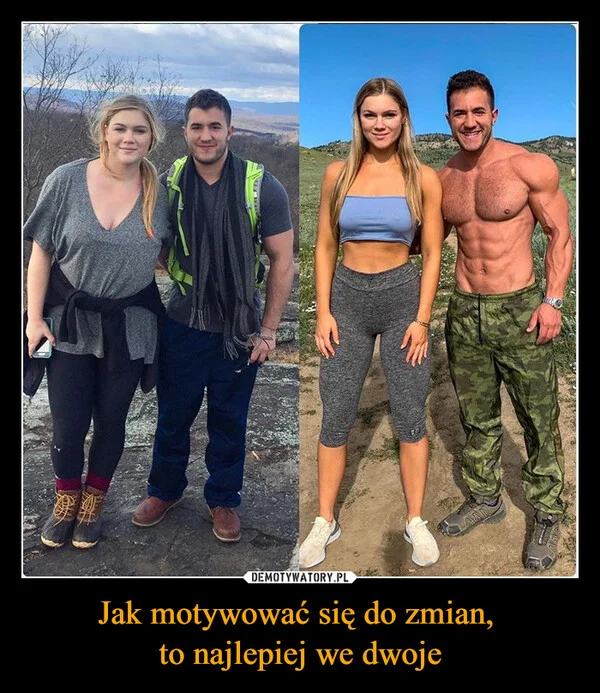 
    Jak motywować się do zmian, to najlepiej we dwoje