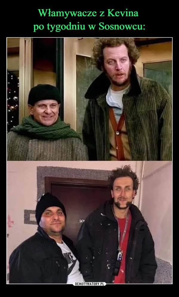 
    Włamywacze z Kevina po tygodniu w Sosnowcu: