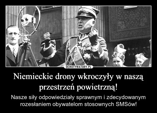 
    Niemieckie drony wkroczyły w naszą przestrzeń powietrzną!