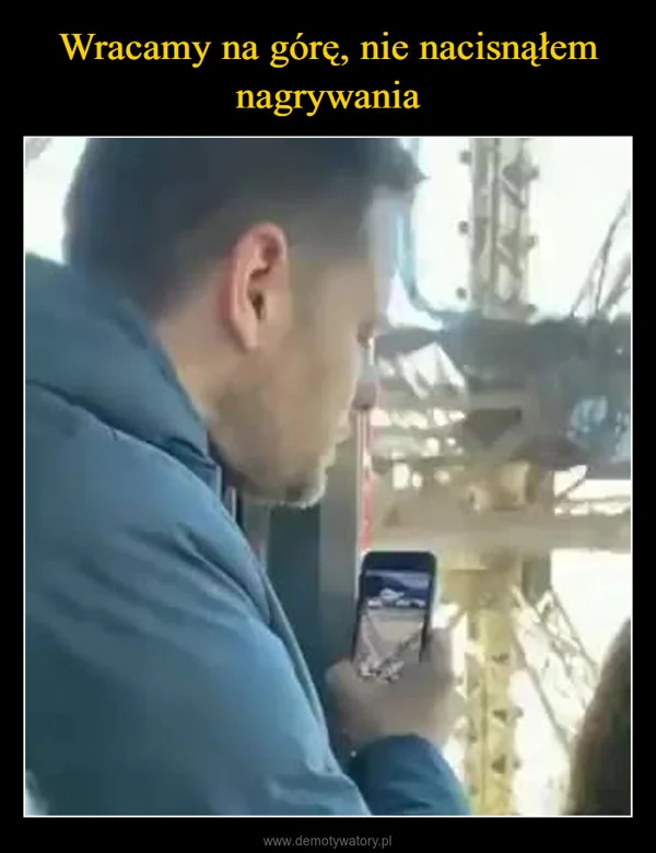 
    Wracamy na górę, nie nacisnąłem nagrywania