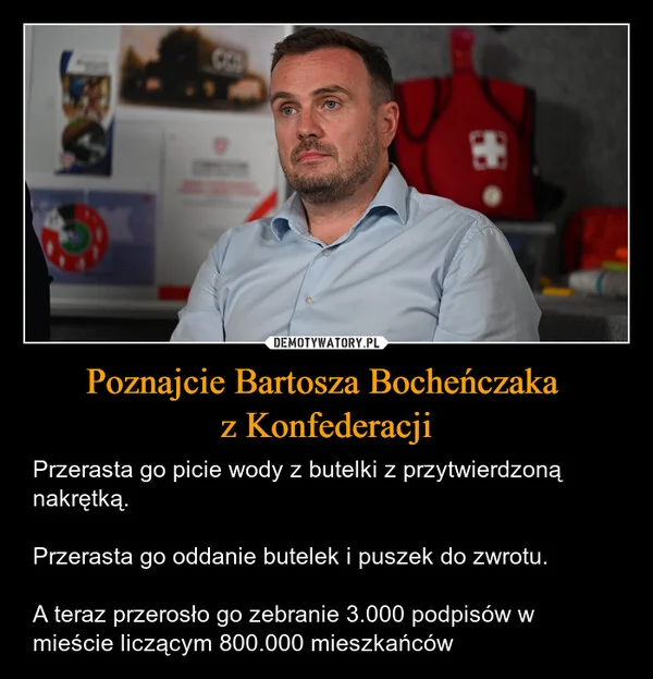 Poznajcie Bartosza Bocheńczaka z Konfederacji