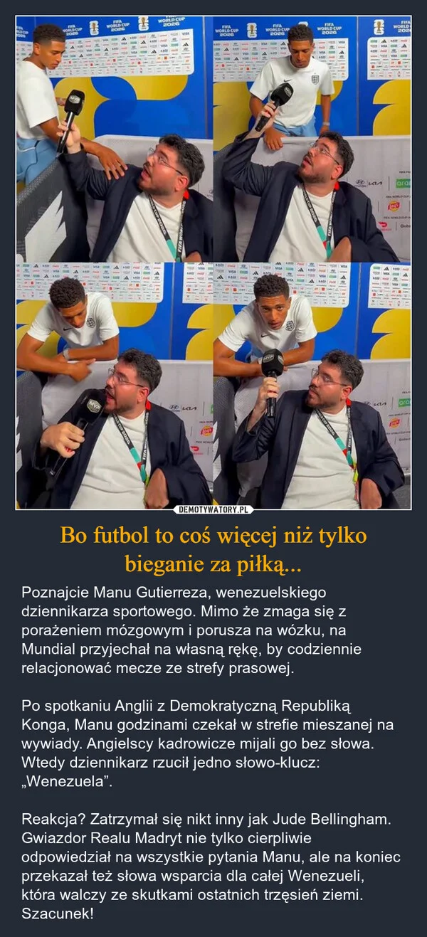 
    Bo futbol to coś więcej niż tylko bieganie za piłką...