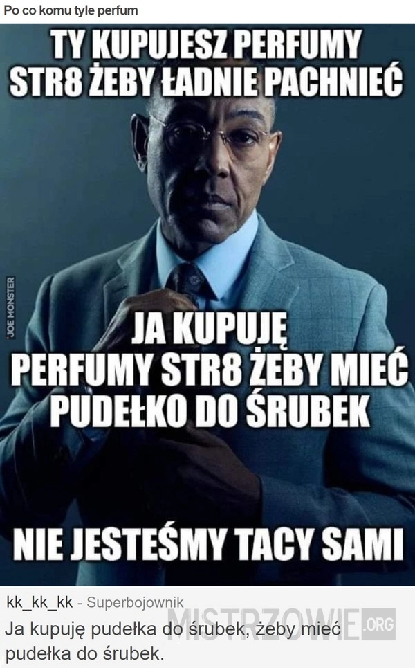 
    Po co komu tyle perfum