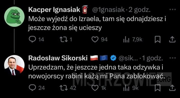 
    Radek z dystansem