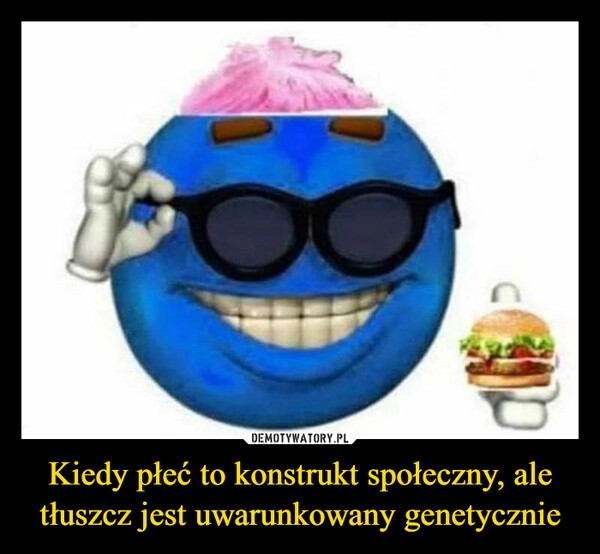 
    Kiedy płeć to konstrukt społeczny, ale tłuszcz jest uwarunkowany genetycznie