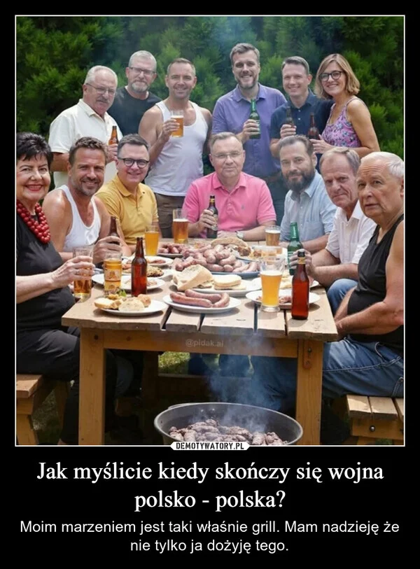
    Jak myślicie kiedy skończy się wojna polsko - polska?
