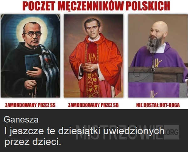 
    Poczet męczenników polskich