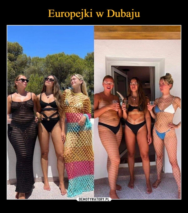 
    Europejki w Dubaju