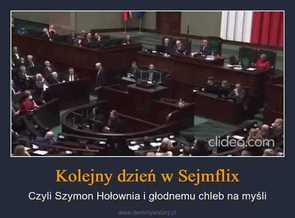
    Kolejny dzień w Sejmflix