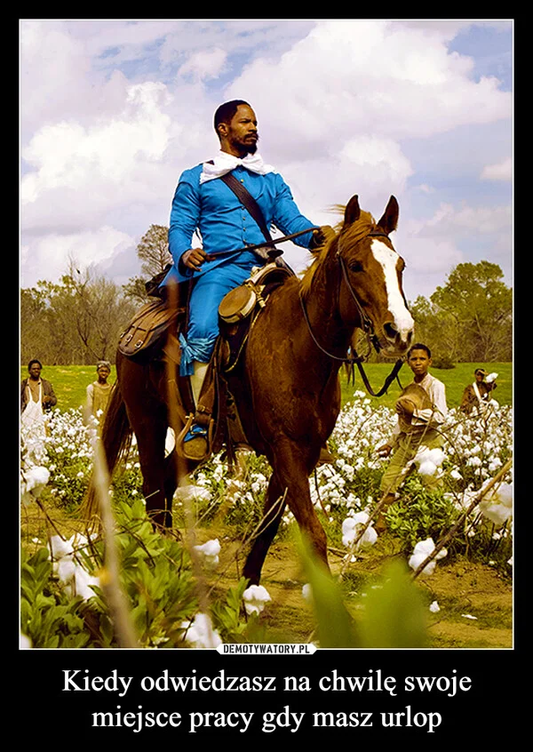 
    Kiedy odwiedzasz na chwilę swoje miejsce pracy gdy masz urlop
