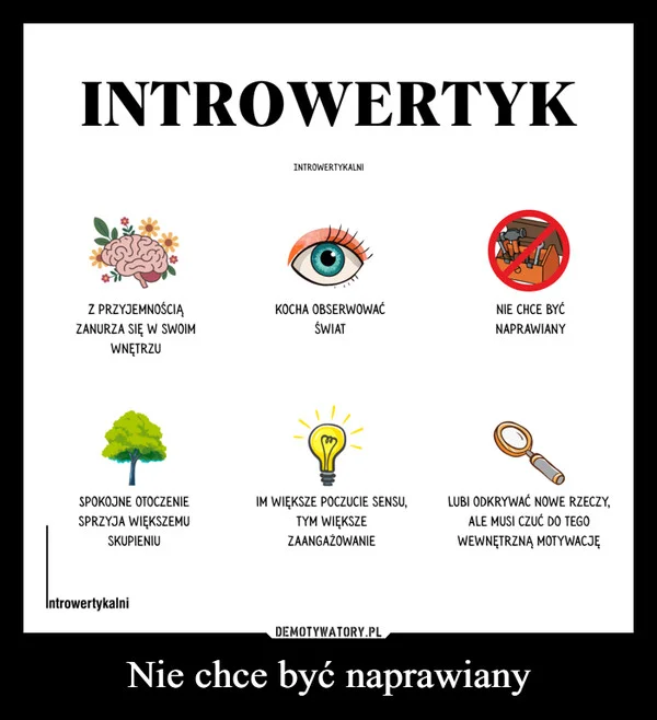 
    Nie chce być naprawiany