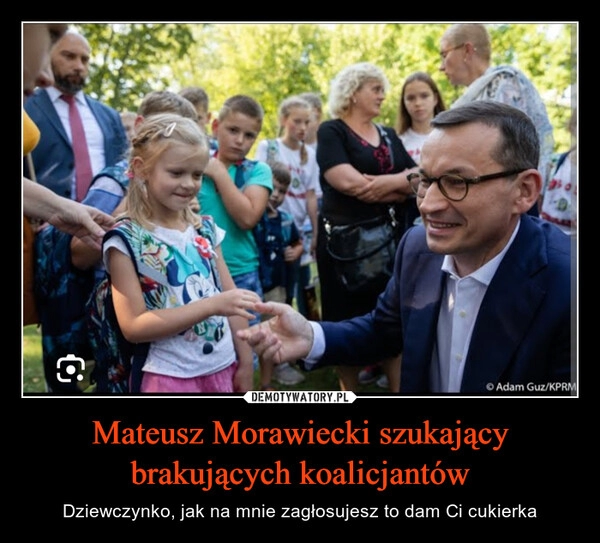 
    Mateusz Morawiecki szukający brakujących koalicjantów