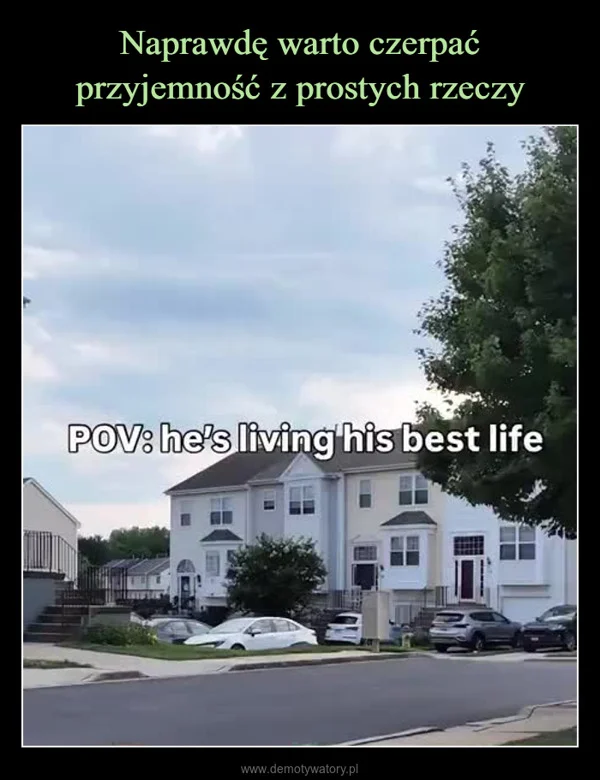 
    Naprawdę warto czerpać przyjemność z prostych rzeczy