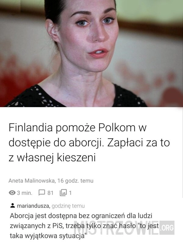 
    Finlandia pomoże Polkom