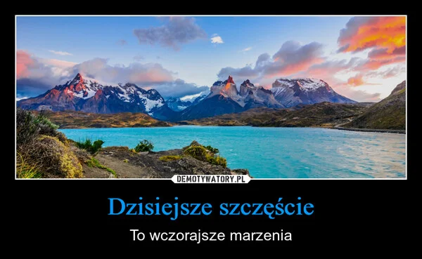 Dzisiejsze szczęście