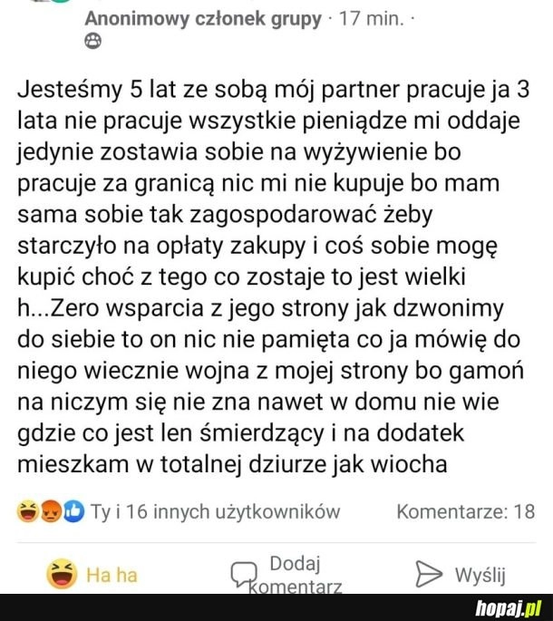 
    Panowie, czemu decydujecie się na związek z takimi "kobietami"?