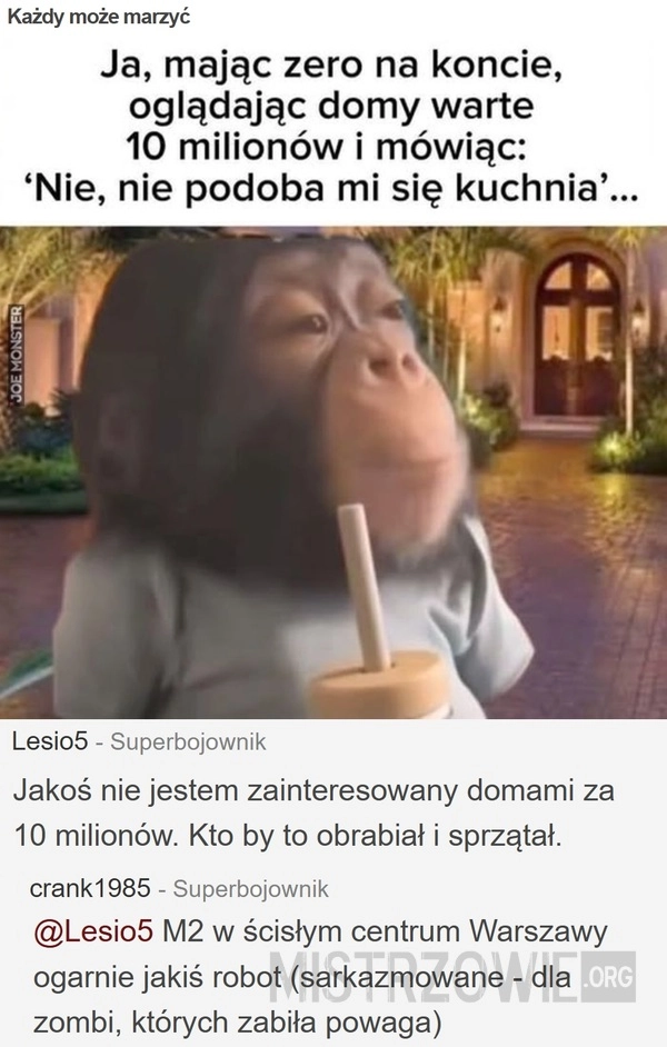 
    Każdy może marzyć
