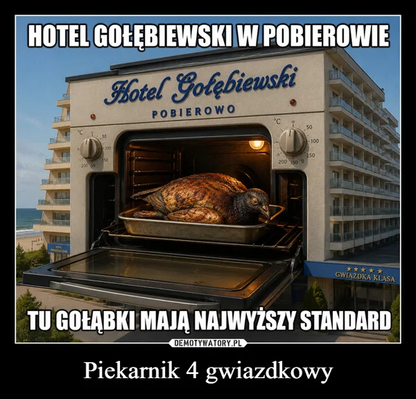 
    Piekarnik 4 gwiazdkowy
