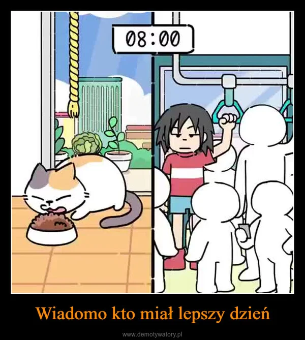
    Wiadomo kto miał lepszy dzień