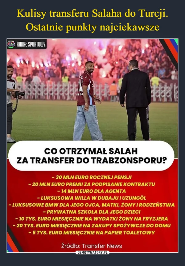 
    Kulisy transferu Salaha do Turcji. Ostatnie punkty najciekawsze
