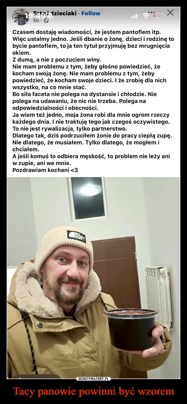 
    Tacy panowie powinni być wzorem