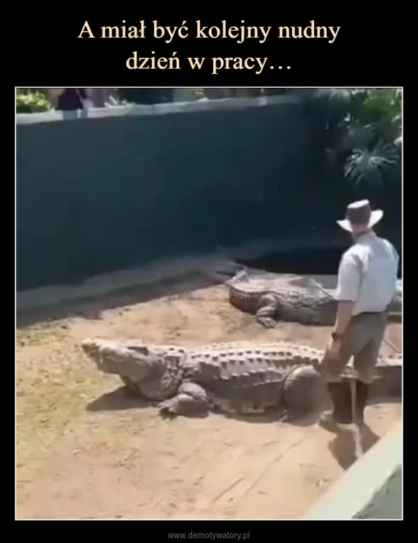 
    A miał być kolejny nudny dzień w pracy…