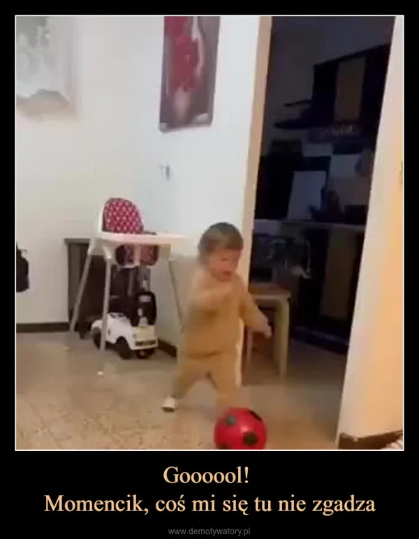 
    Goooool! Momencik, coś mi się tu nie zgadza