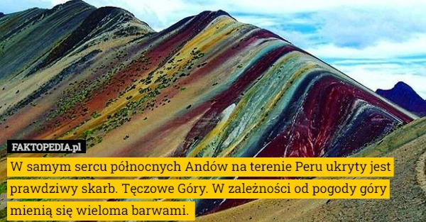 
    W samym sercu północnych Andów na terenie Peru ukryty jest prawdziwy skarb.