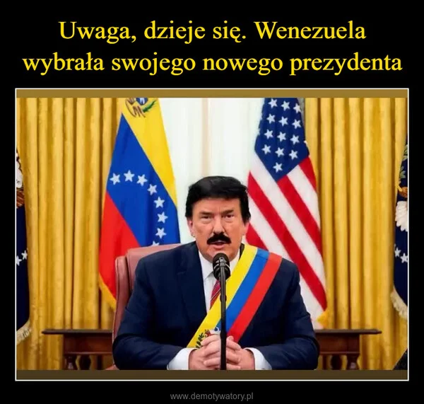 
    Uwaga, dzieje się. Wenezuela wybrała swojego nowego prezydenta