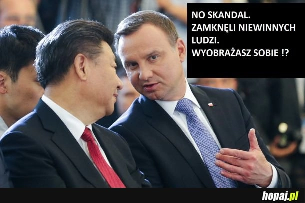 
    Prezydent Duda interweniuje u przywódcy Chińskiej Republiki Ludowej.