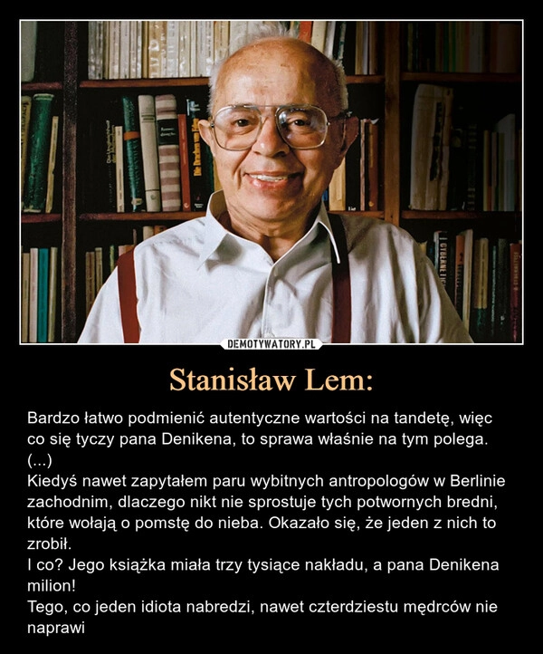 
    Stanisław Lem: