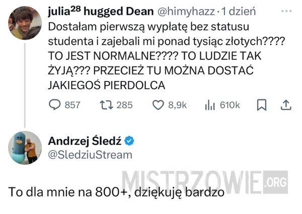 
    Gdy jeden traci, drugi się bogaci
