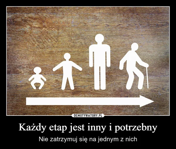 Każdy etap jest inny i potrzebny