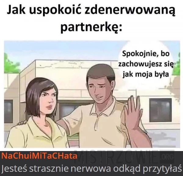 
    Zdenerwowana partnerka