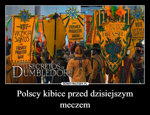 
    Polscy kibice przed dzisiejszym meczem