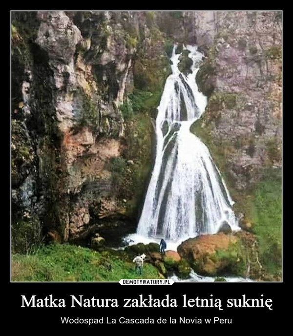 
    Matka Natura zakłada letnią suknię