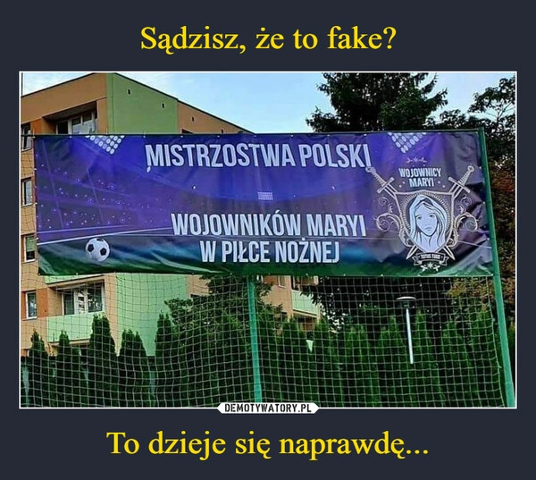 
    Sądzisz, że to fake? To dzieje się naprawdę...