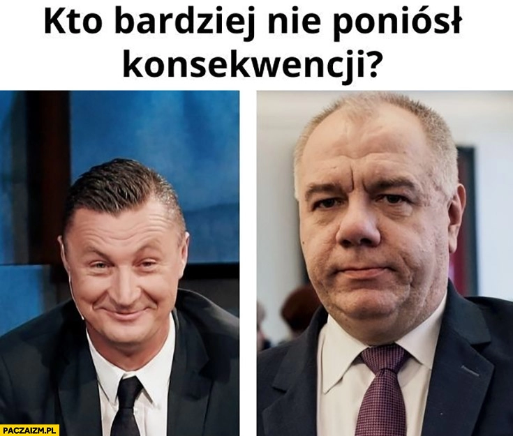 
    Kto bardziej nie poniósł konsekwencji Hajto Sasin