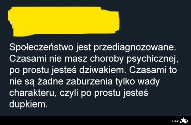 
    Przediagnozowane społeczeństwo 