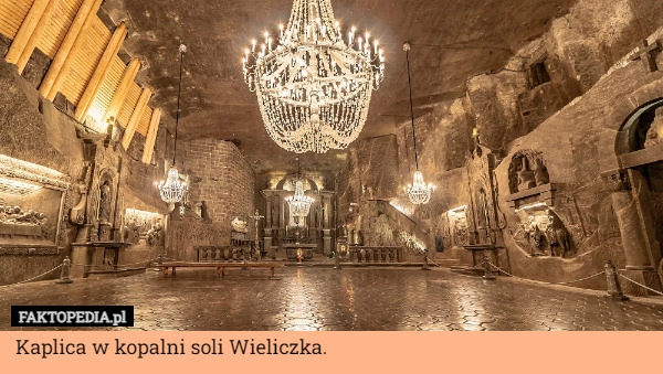 
    Kaplica w kopalni soli Wieliczka.