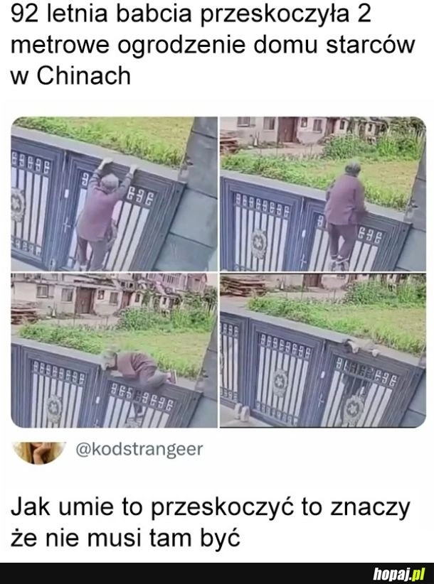 
    Wielka ucieczka z domu starców
