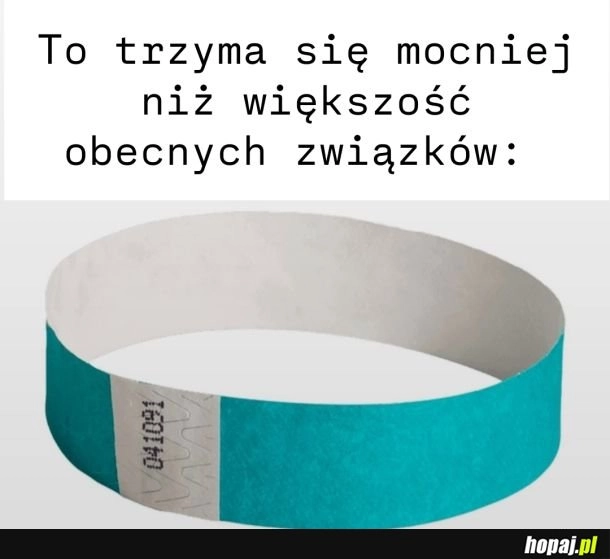 
    Opaska z koncertu