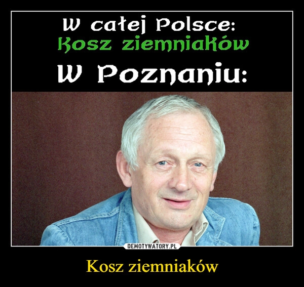 
    Kosz ziemniaków