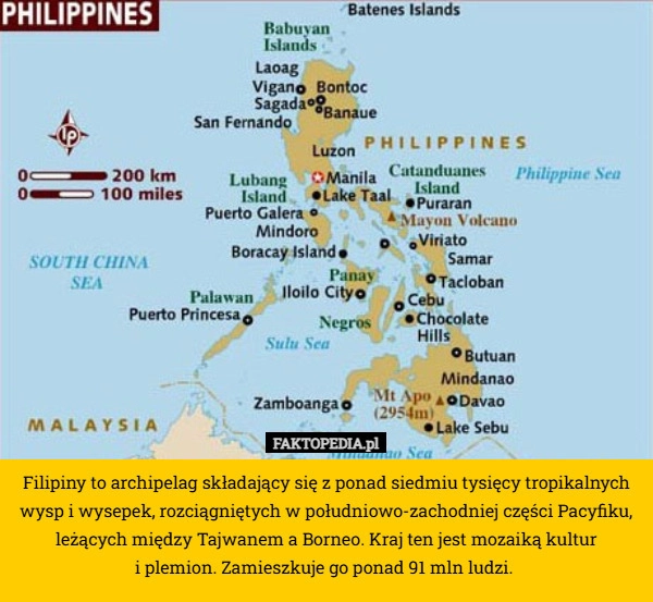 
    Filipiny to archipelag składający się z po­nad siedmiu tysięcy tropikalnych