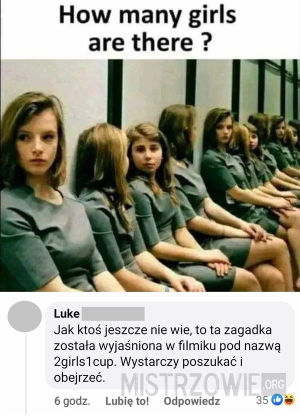 
    Ile jest dziewczyn na zdjęciu?